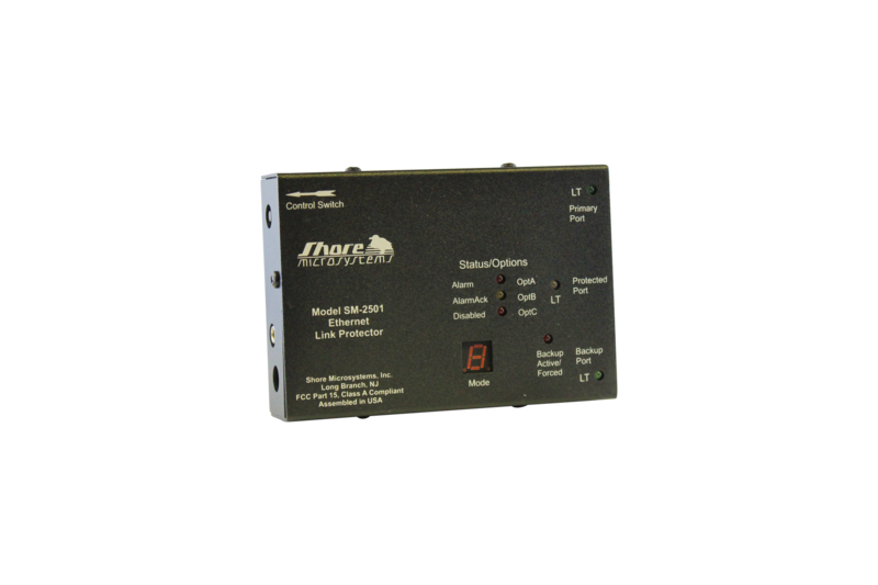 SM-2501POE Link Protector (Power Over Ethernet)/Failover Switch