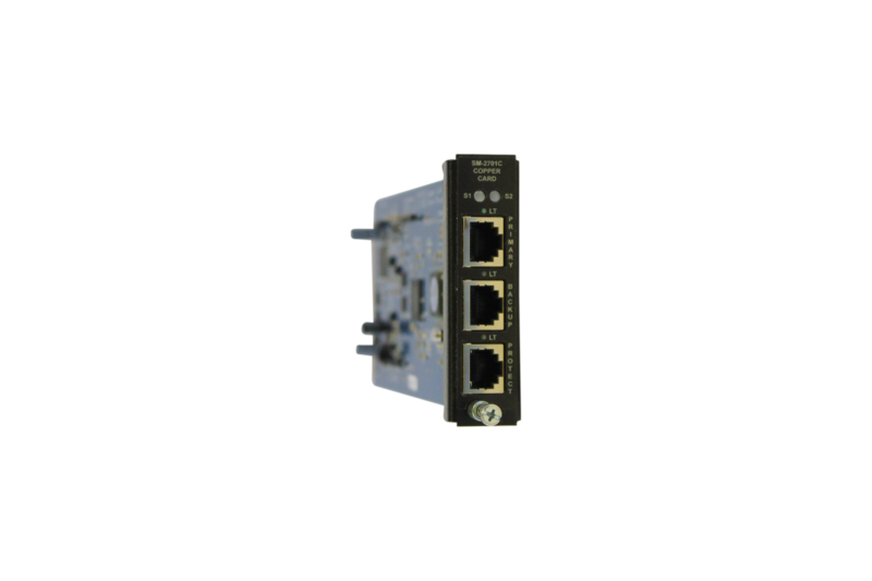 SM-2701C/CP Advanced 10/100/1000 Mbps Copper Cards